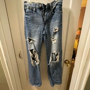 Aeropostale low rise skater jeans.